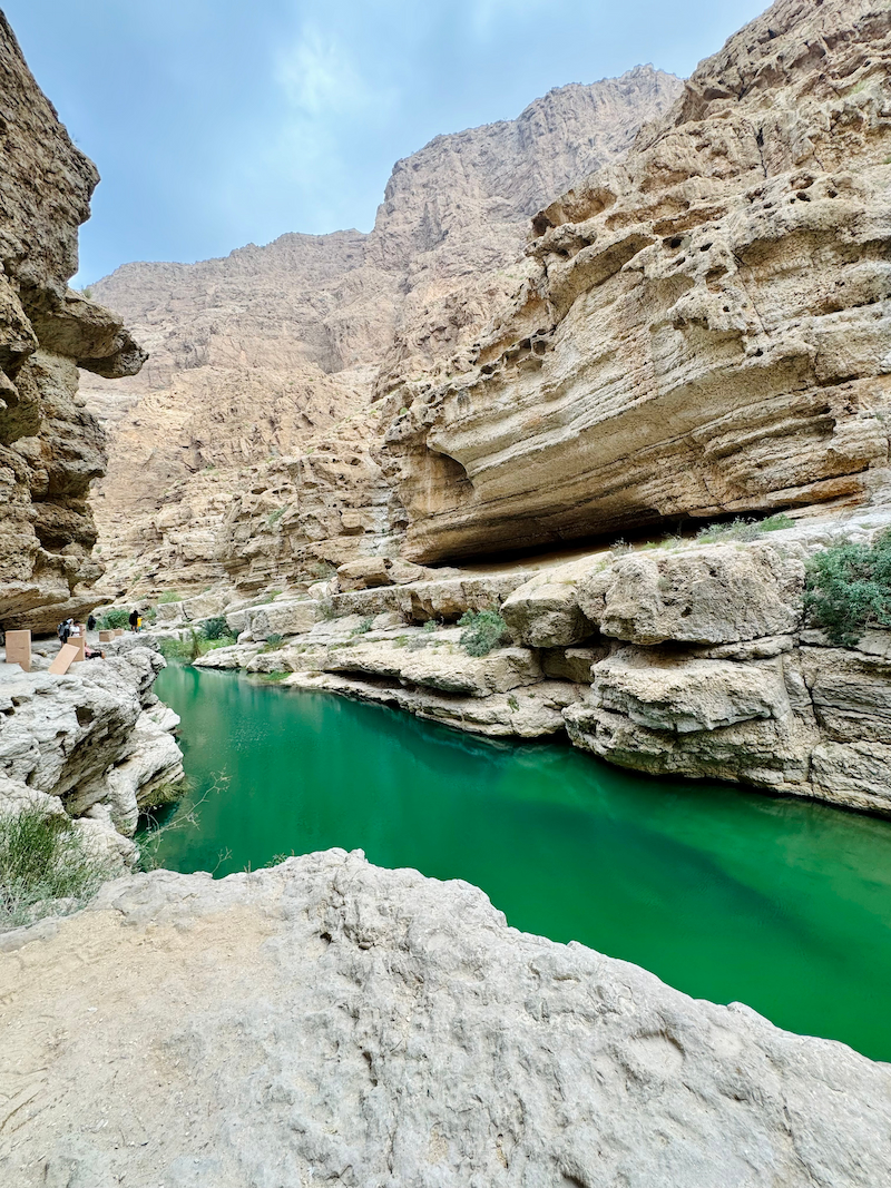Wadi Shab canyon